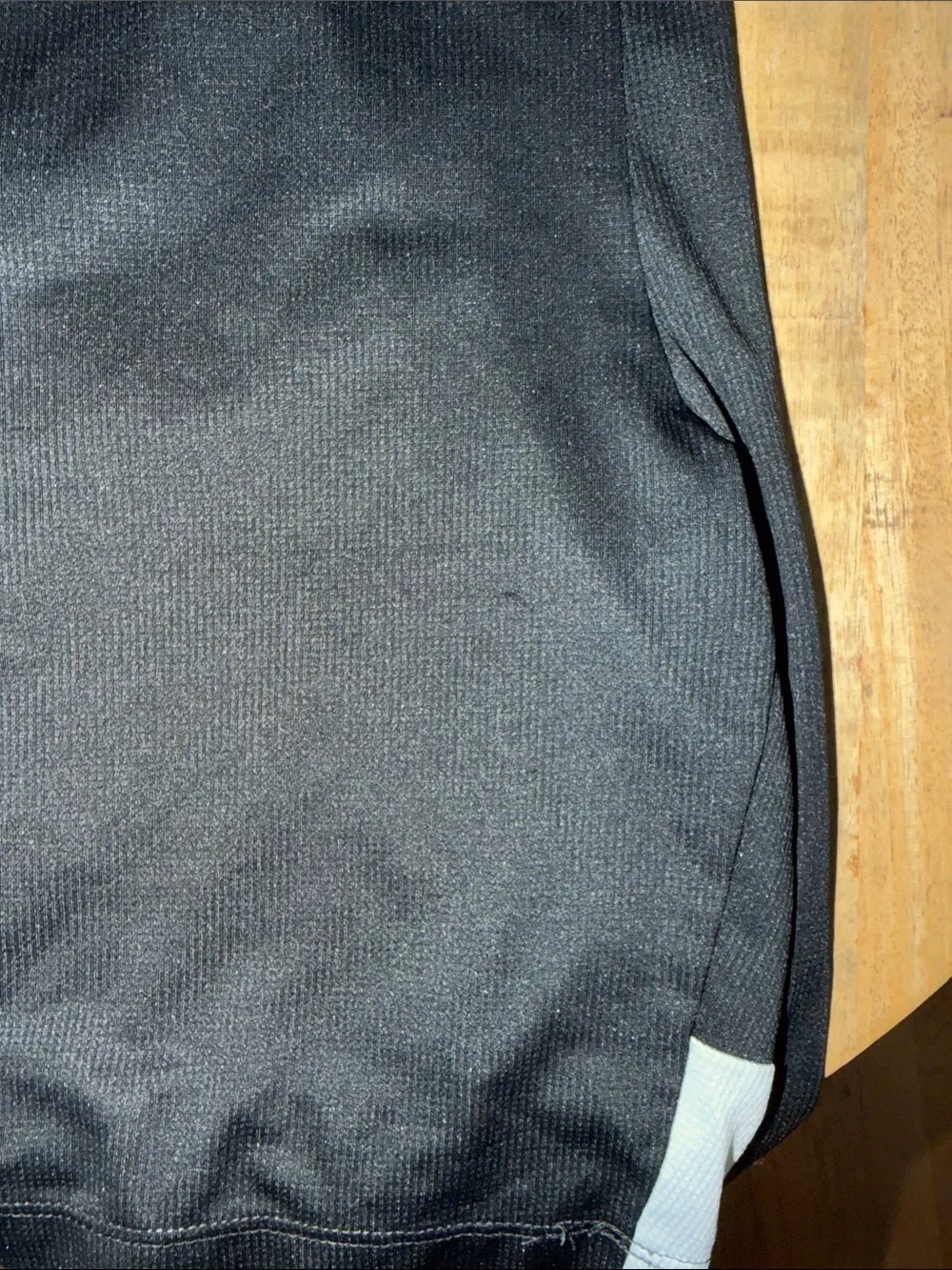 Nike Kids Black and White Mesh Athletic Shorts